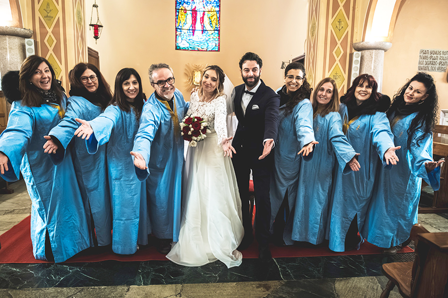 Brotherhood Gospel Choir - Coro gospel durante la messa nuziale